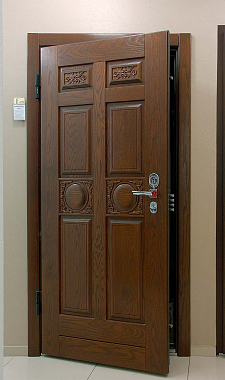 Дверь  входная  Leganza Forte, полотно 90-200 левое